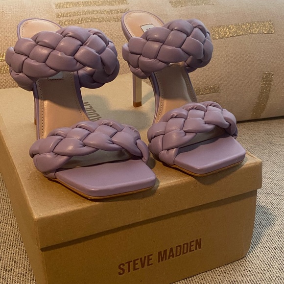 🔵 LAST PAIR STEVE MADDEN KENLEY HEEL & SANDAL - Picture 6 of 8